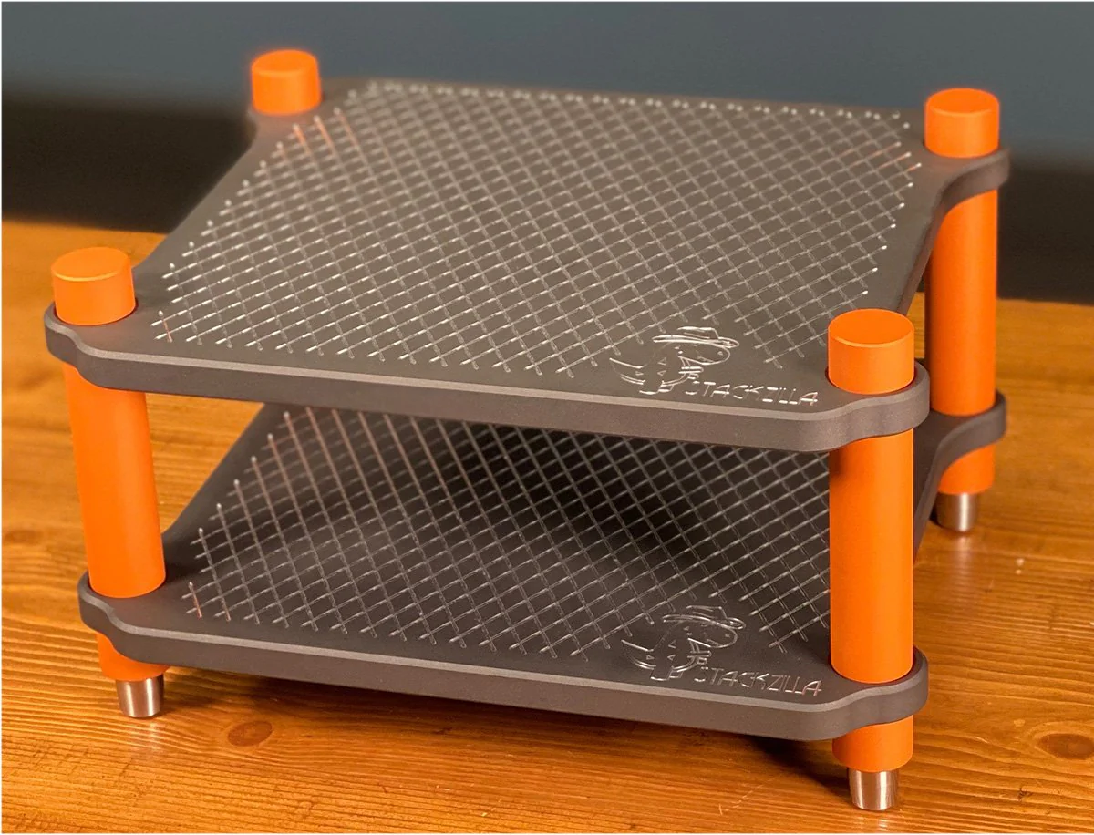 StackZilla Custom Audio Equipment Isolation 2 Shelf Rack - Image 3